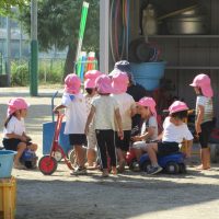 ひまわり組（３歳児）今週の一場面