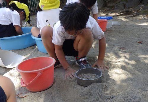 たんぽぽ組（４歳児）今週の一場面