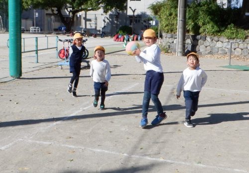 いちょう組・さくら組（５歳児）　今週の１場面