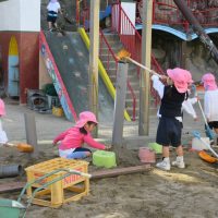 ひまわり組（３歳児）今週の一場面