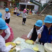 ちゅうりっぷ組（3歳児）　今日の一場面