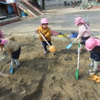 ひまわり組（３歳児）今週の一場面