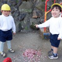 たんぽぽ組（４歳児）　今週の１場面