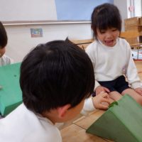 たんぽぽ組（４歳児）　今週の１場面