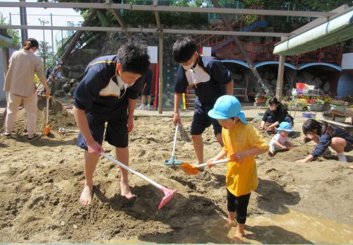 岐阜大学教育学部附属小中学校の９年生の生徒さんとの交流