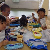 ひまわり組（3歳児）今週の一場面