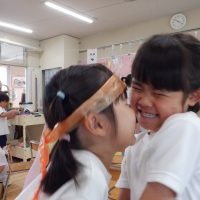 たんぽぽ組（４歳児）　今週の１場面