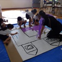 いちょう組・さくら組（５歳児）今週の一場面