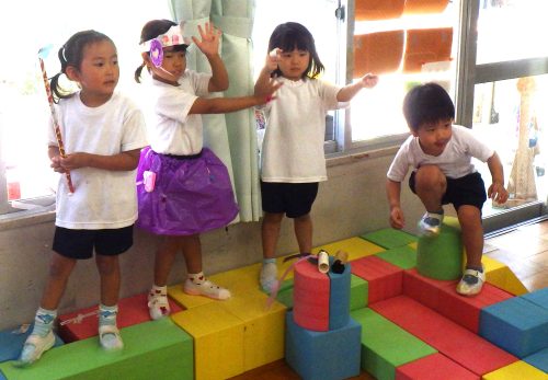 れんげ組（4歳児）今週の一場面