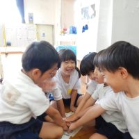 さくら組・いちょう組（５歳児）今週の１場面