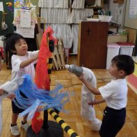 ひまわり組（3歳児）今週の一場面