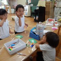 ちゅうりっぷ組（3歳児）今週の一場面