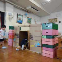 今週の１場面　５歳児（さくら組・いちょう組）