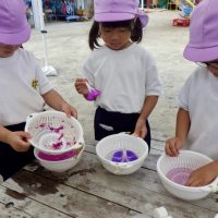れんげ組（４歳児）今週の一場面