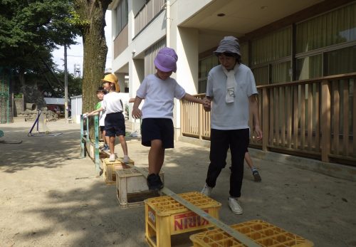 れんげ組（４歳児）今週の一場面