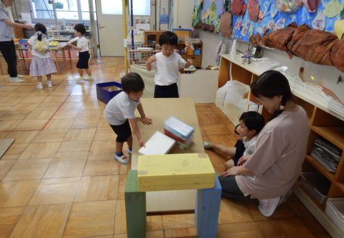 ちゅうりっぷ組（3歳児）今週の一場面