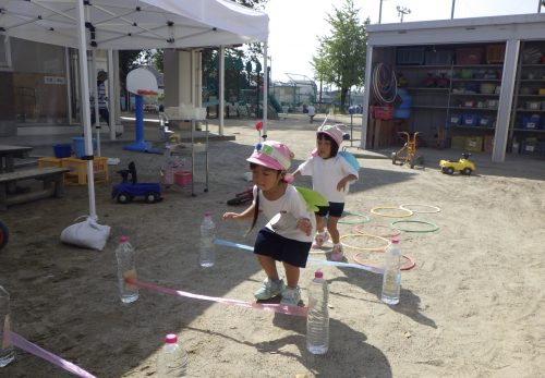 ひまわり組（３歳児）今週の一場面