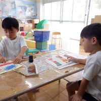 たんぽぽ組（４歳児）　今週の１場面
