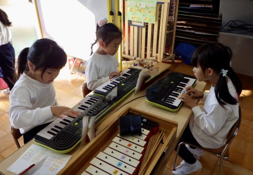 いちょう組（５歳児）今週の一場面