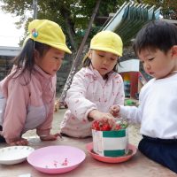 たんぽぽ組(４歳児)　今週の１場面