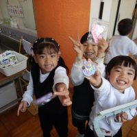 ちゅうりっぷ・ひまわり組（3歳児）今週の一場面の