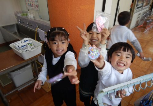 ちゅうりっぷ・ひまわり組（3歳児）今週の一場面の