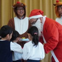 12月12日　岐阜中央ライオンズクラブの皆様からクリスマスプレゼントをいただきました！