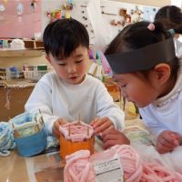 たんぽぽ組（４歳児）　今週の１場面