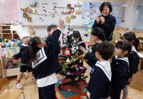 たんぽぽ組（４歳児）　今週の１場面