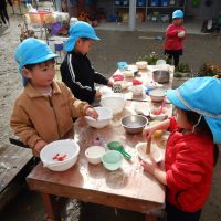 ちゅうりっぷ組（3歳児）　今週の一場面