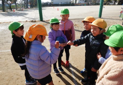 さくら組・いちょう組　（5歳児）今週の１場面