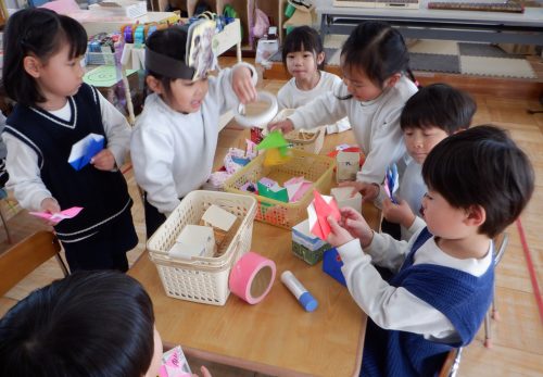 たんぽぽ組(４歳児)　今週の１場面