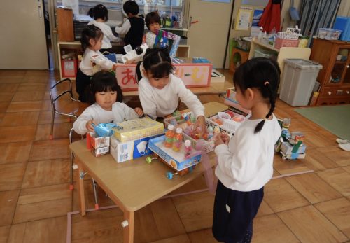 ちゅうりっぷ組（3歳児）今週の一場面