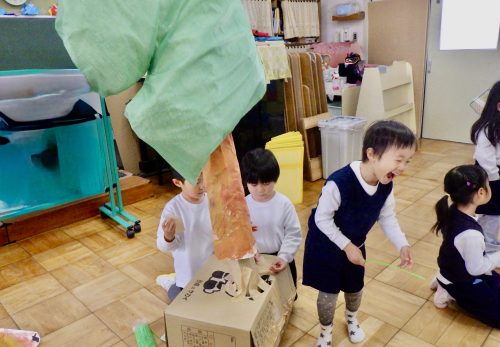 れんげ組（４歳児）今週の一場面