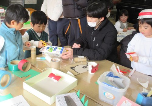 岐阜大学教育学部附属小中学校の９年生さんとの交流