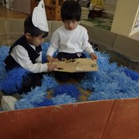 ひまわり組（３歳児）今週の一場面