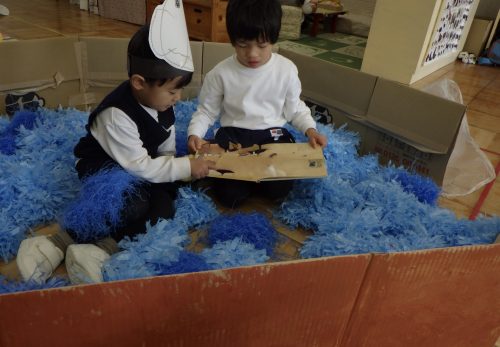 ひまわり組（３歳児）今週の一場面