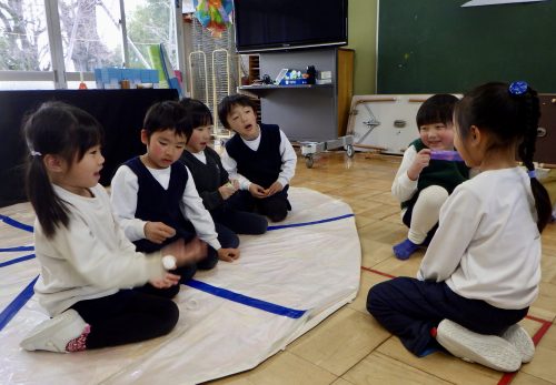 いちょう組（５歳児）今週の一場面