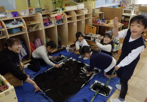 いちょう組（５歳児）今週の一場面