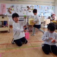 たんぽぽ組（４歳児）　今週の１場面