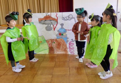 れんげ組（４歳児）今週の一場面