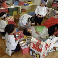 ひまわり組（３歳児）今週の一場面