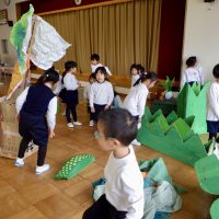 れんげ組（４歳児）今週の一場面