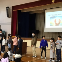 １月７日　方県小学校スタート！（全校集会）