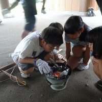 野外学習①　５年生