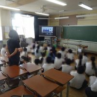 梅林中学校区生徒会児童会サミット