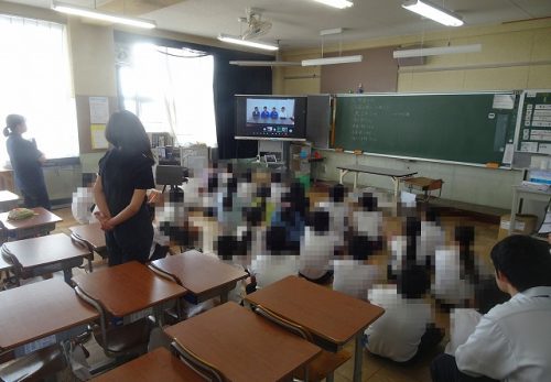 梅林中学校区生徒会児童会サミット