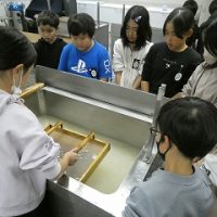 うだつのあがる町並みと美濃和紙の里会館見学