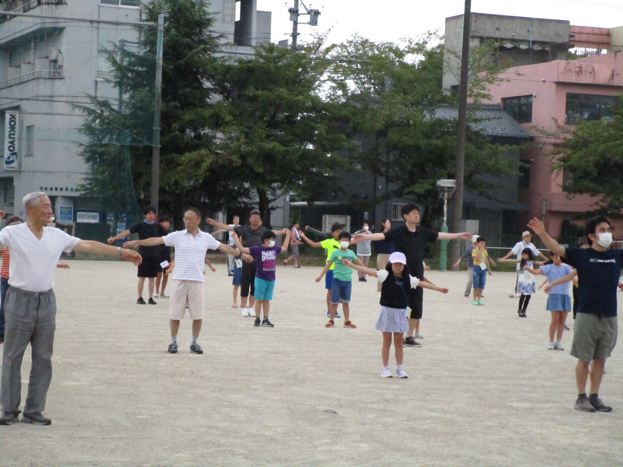 ラジオ体操 岐阜市立明郷小学校