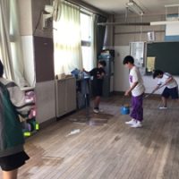 ワックスがけをしました